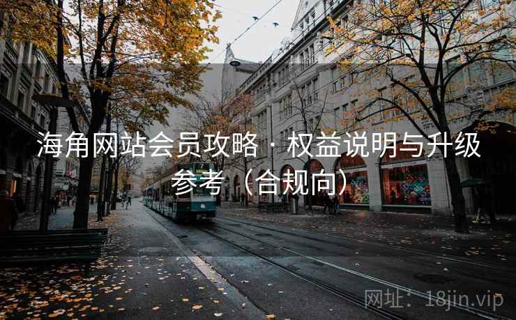 海角网站会员攻略 · 权益说明与升级参考（合规向）